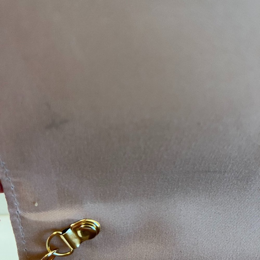 Savanna Floral Patterned Cork Satchel- Wood Handle & Gold Chain Crossbody - Picture 7 of 7